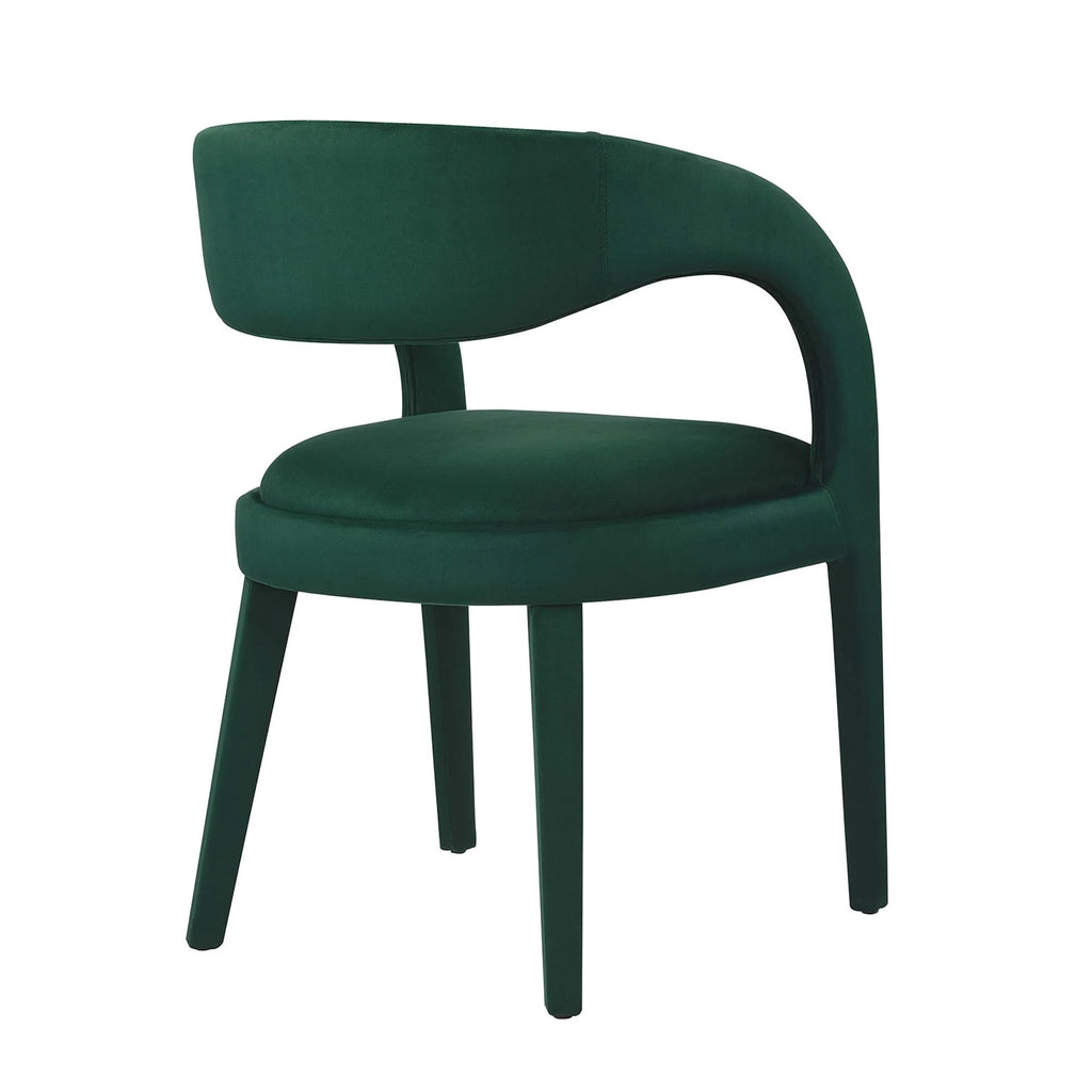 Pinnacle Performance Velvet Dining Chair Set of 2