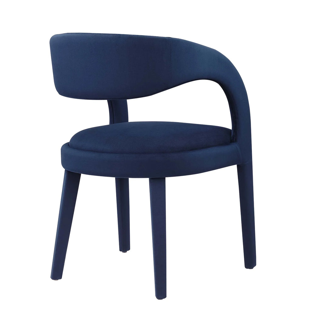 Pinnacle Performance Velvet Dining Chair Set of 2