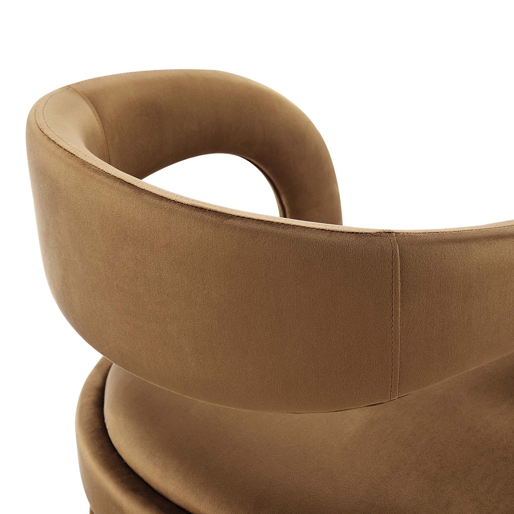 Pinnacle Performance Velvet Counter Stool Set of 2