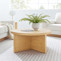 Silas Round Wood Coffee Table