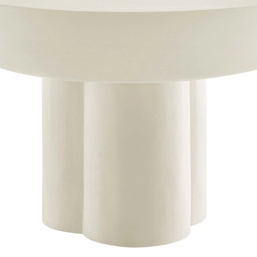 Caspian Round Concrete Coffee Table