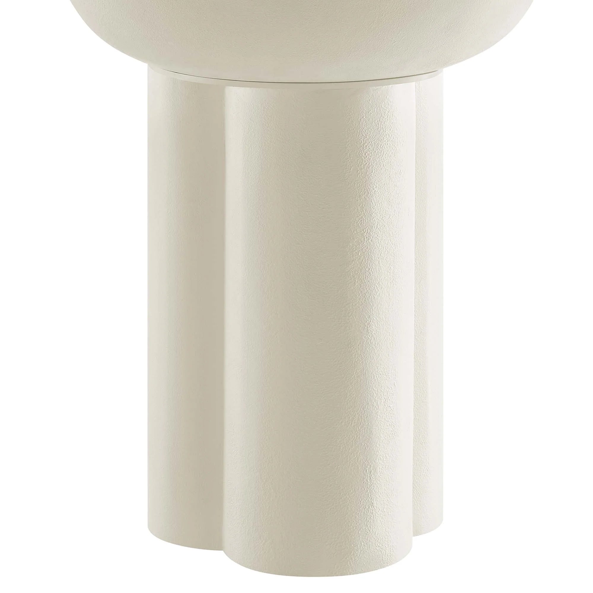 Caspian Round Concrete Side Table