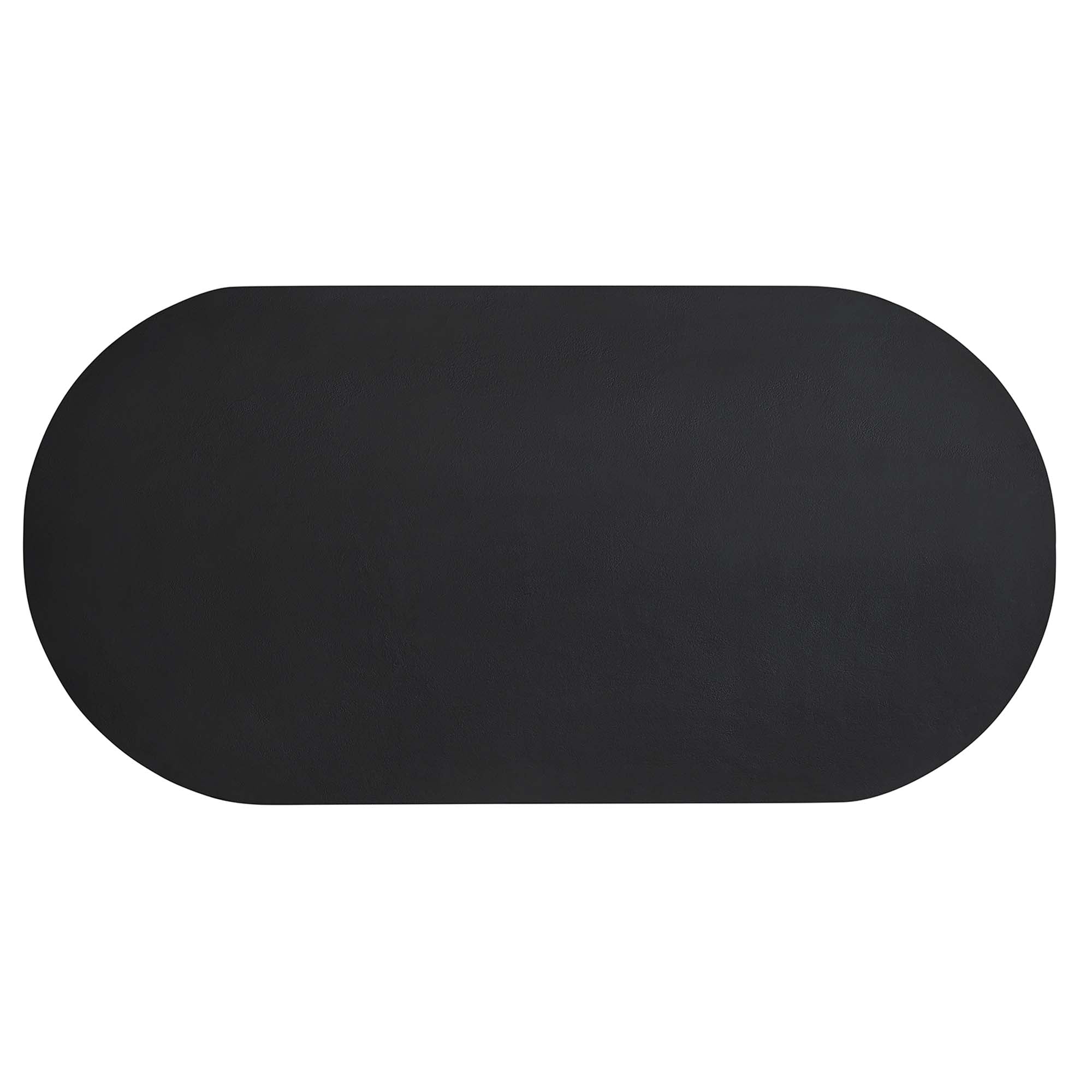 Mesa de comedor ovalada de hormigón Caspian de 183 cm