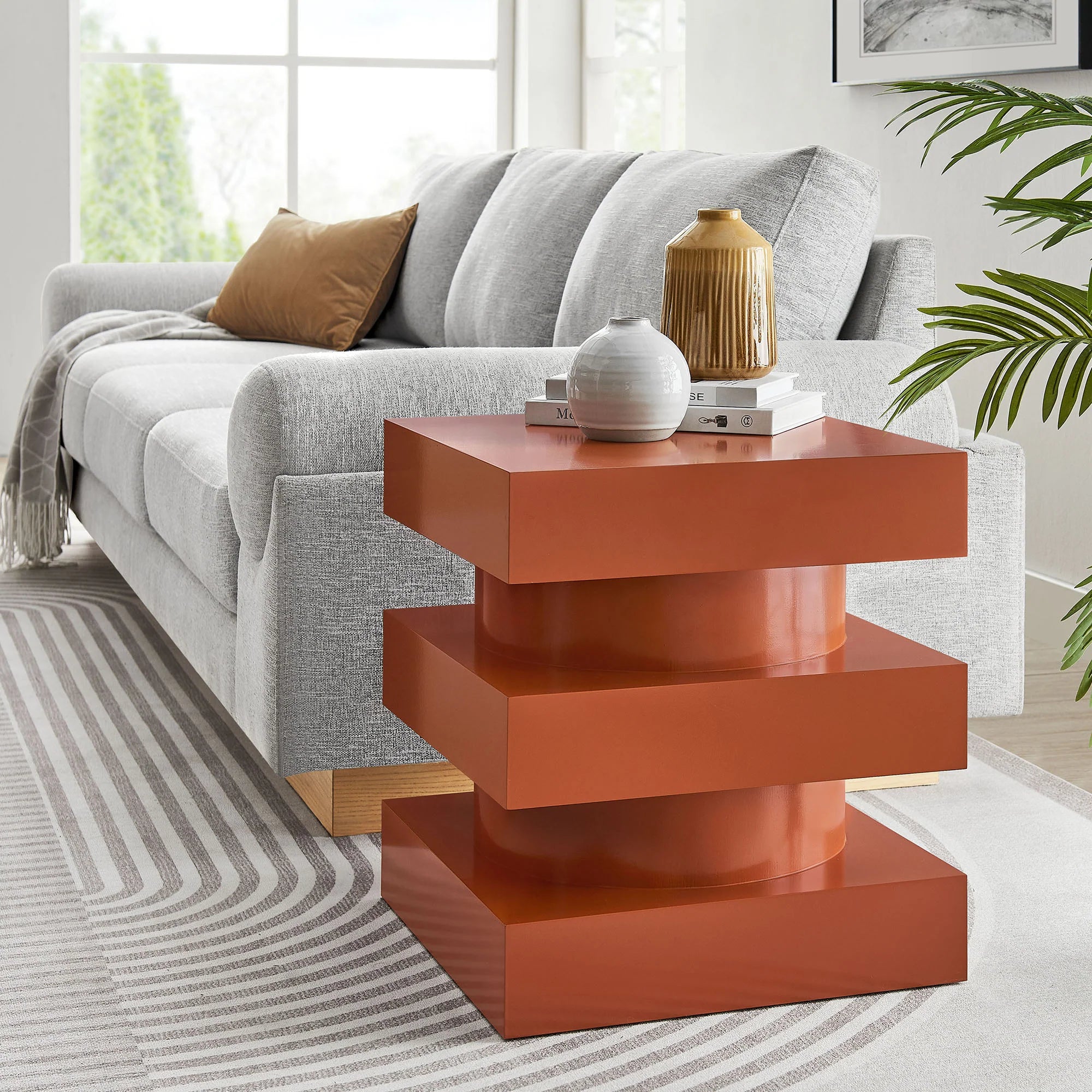 Perpetuate Totem End Table