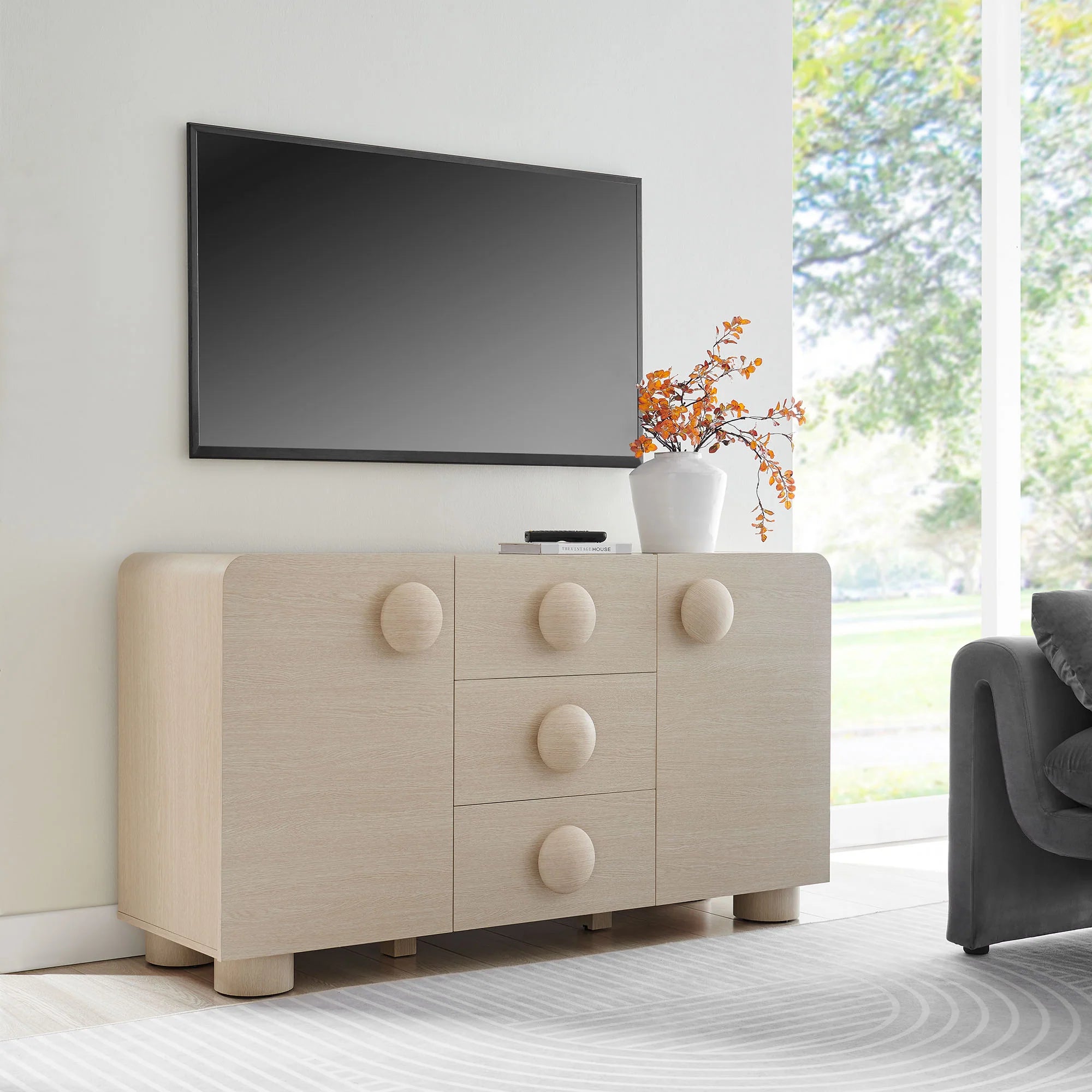 Sonnet 57" Sideboard Storage