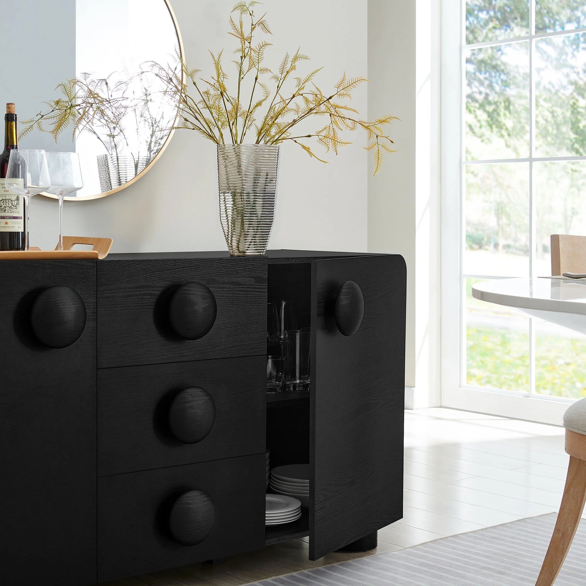 Sonnet 57" Sideboard Storage