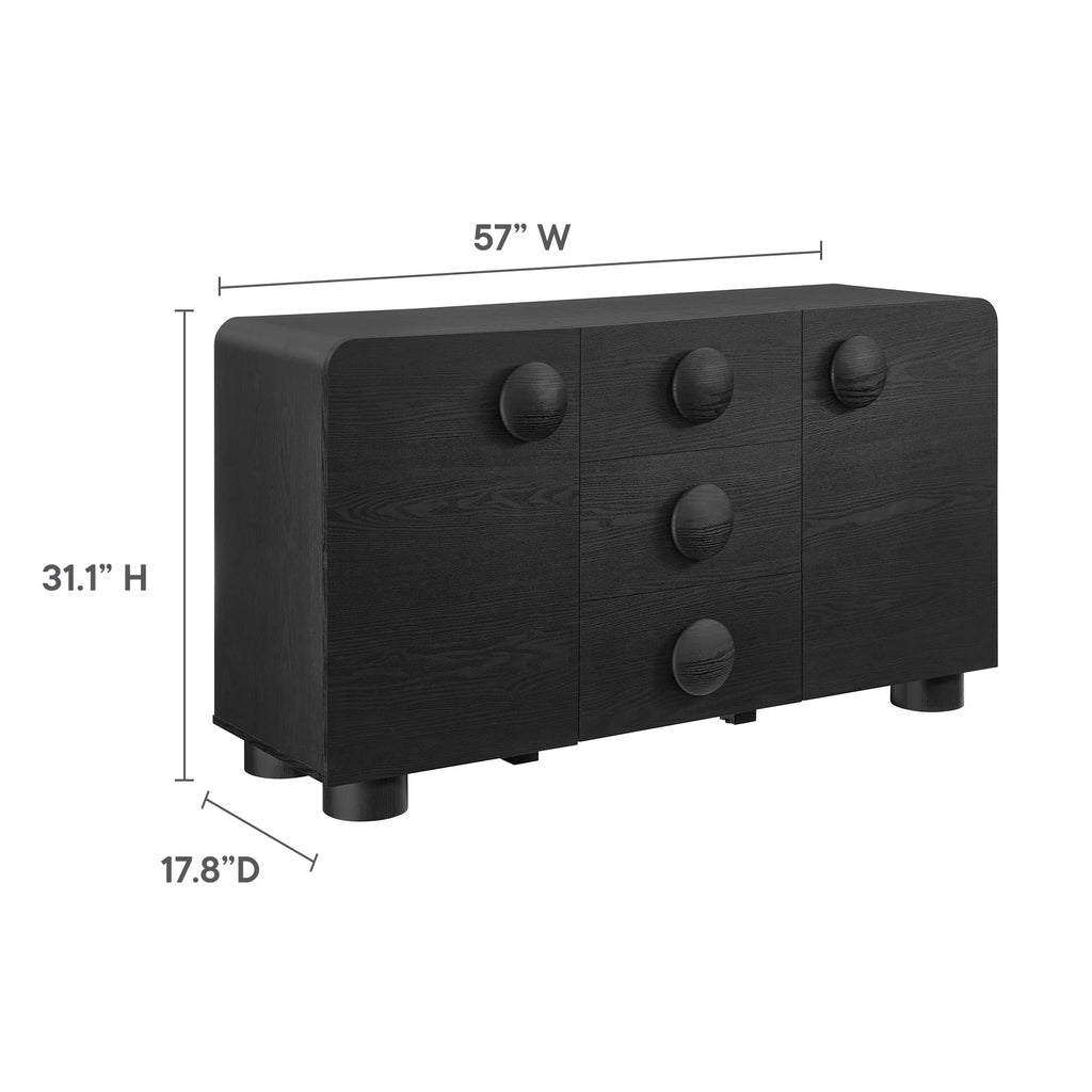 Sonnet 57" Sideboard Storage