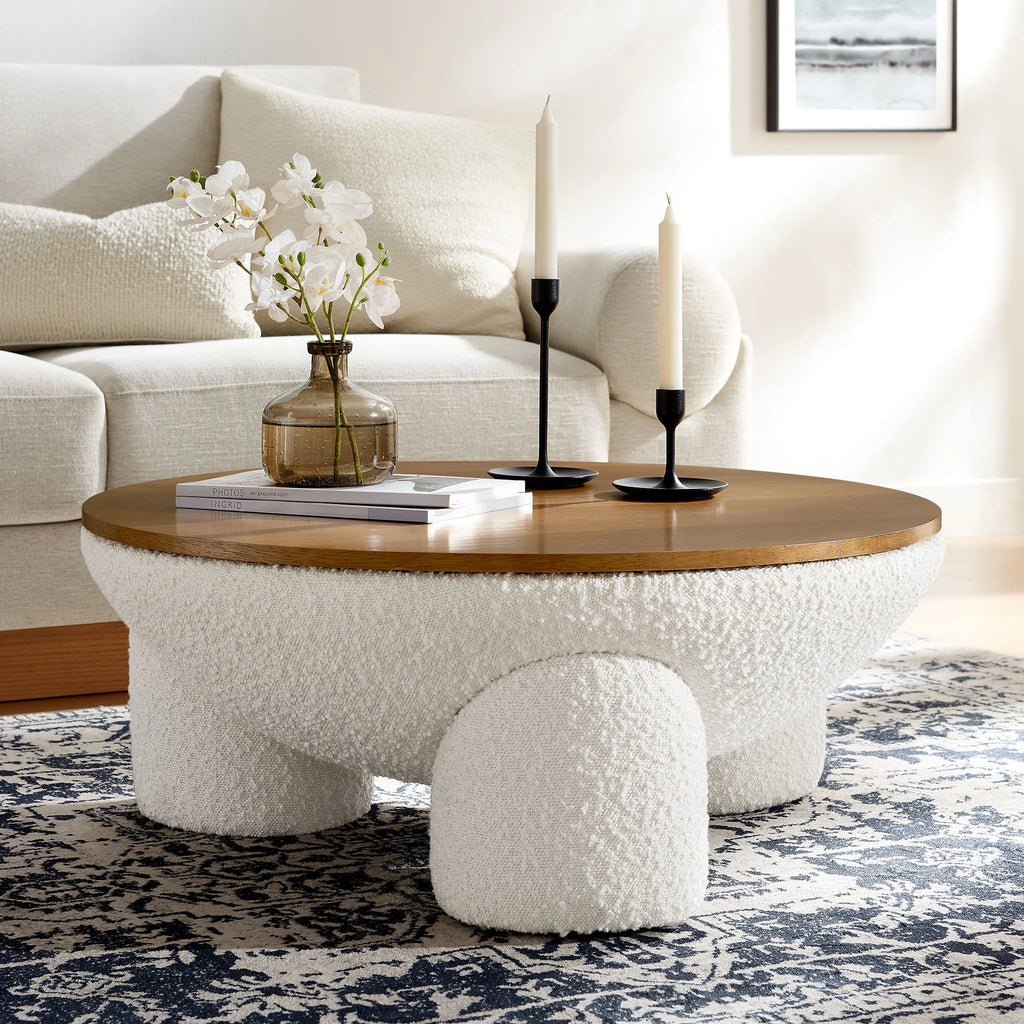 Upholstered Storage Coffee Table