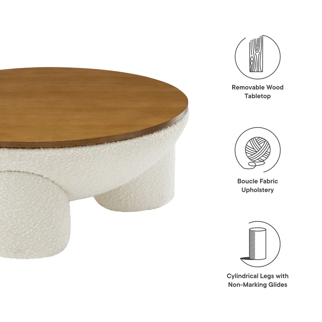 Upholstered Storage Coffee Table