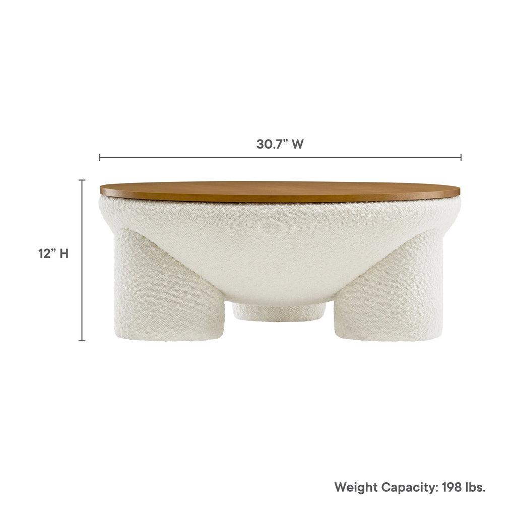 Upholstered Storage Coffee Table