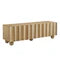 Sorren Scalloped Wood TV Stand