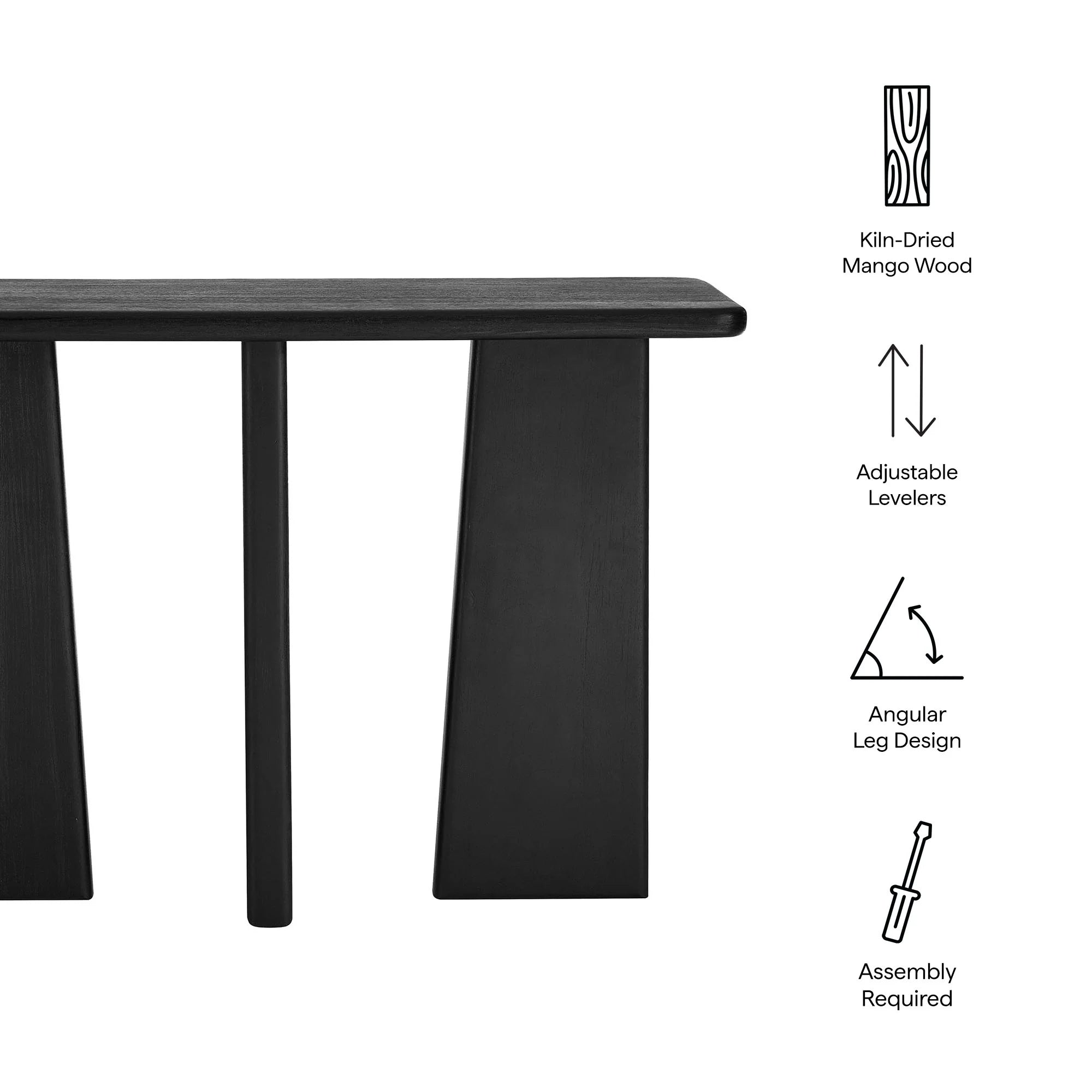Porter 45" Wood Console Table