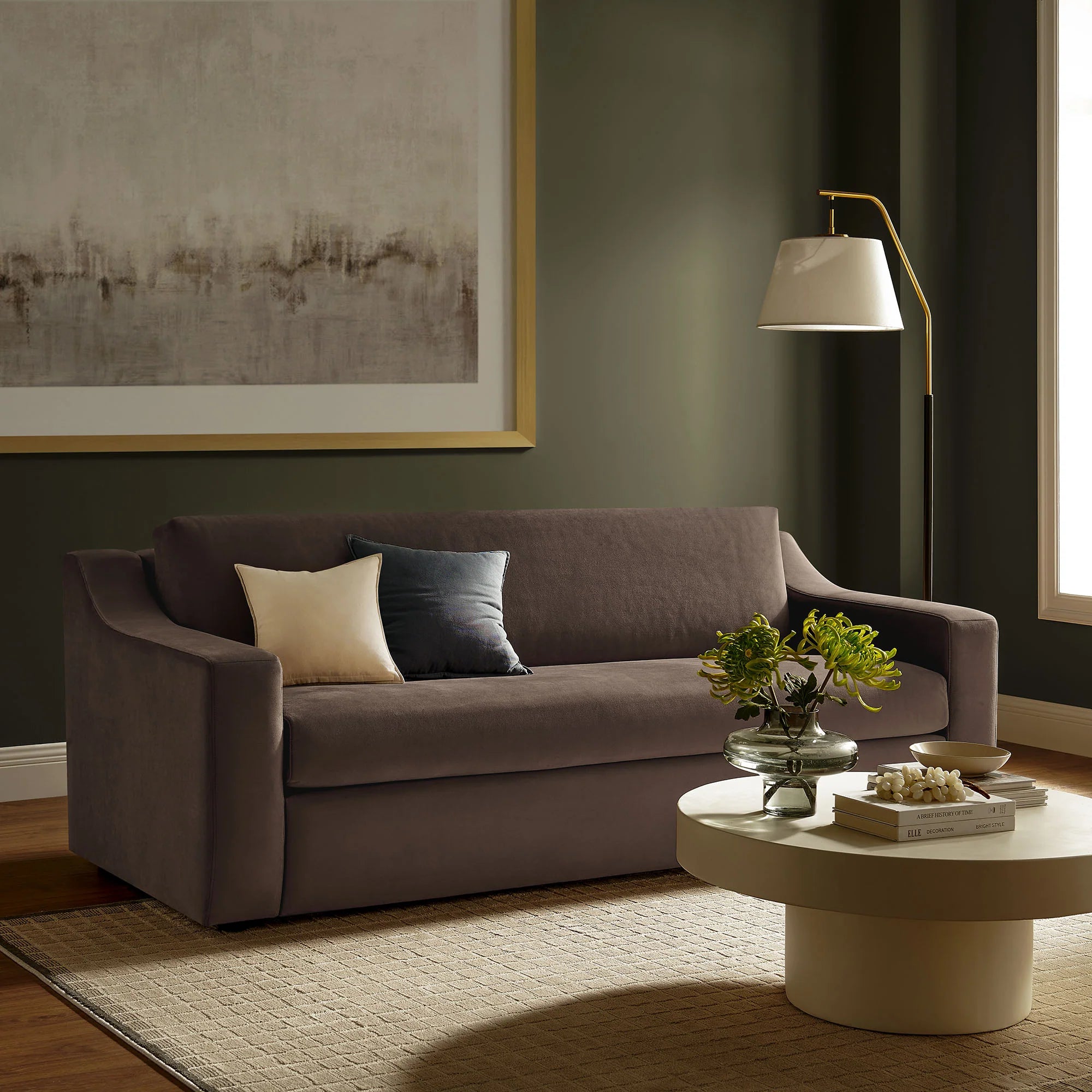 Liora Performance Velvet Sofa