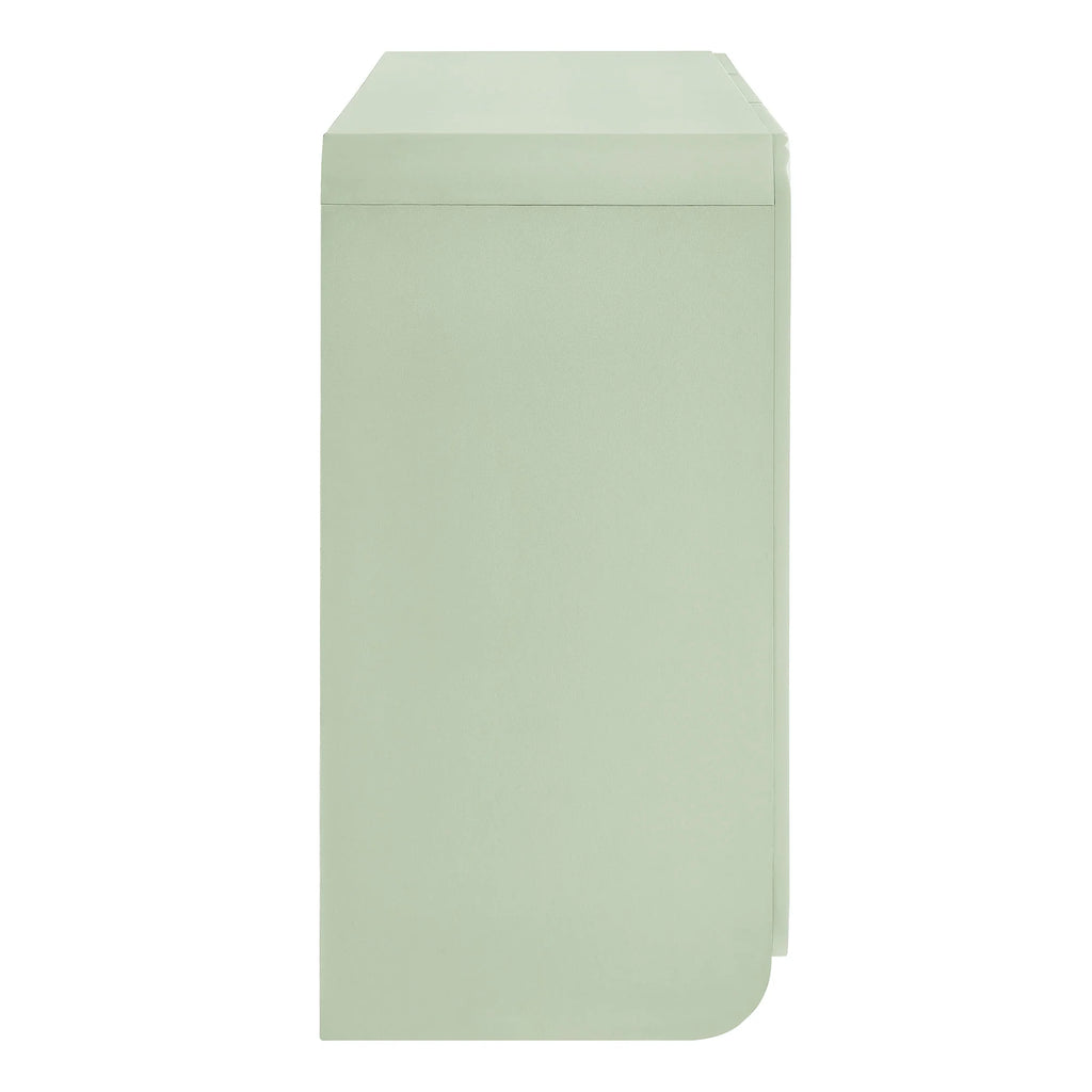 Dahlia Fluted and Scalloped Sideboard Storage Cabinet