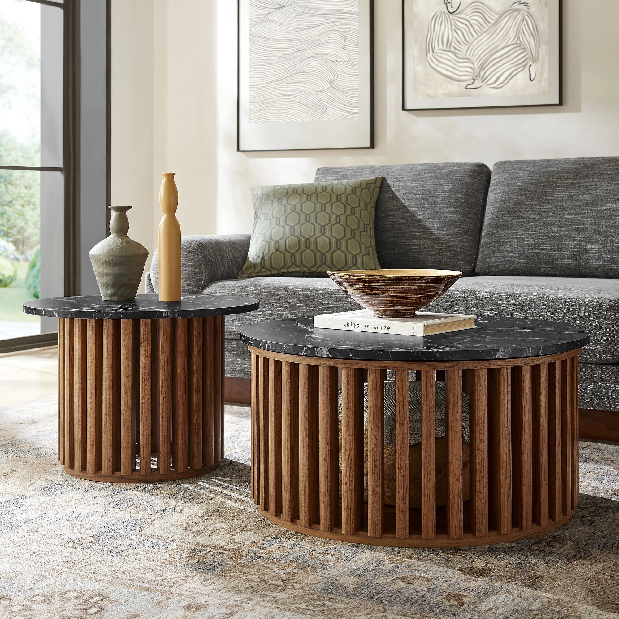Top Nesting Coffee Table Set