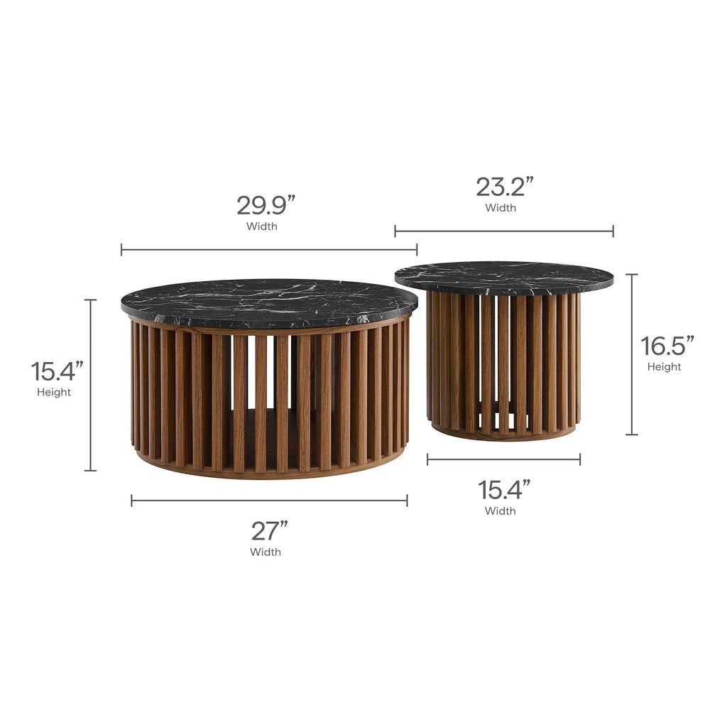 Top Nesting Coffee Table Set