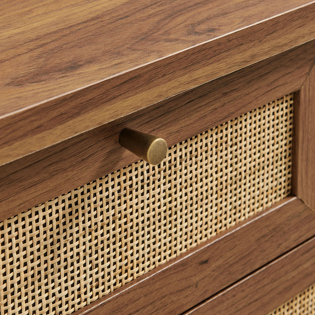 Soma 62 Inch Rattan Console Table