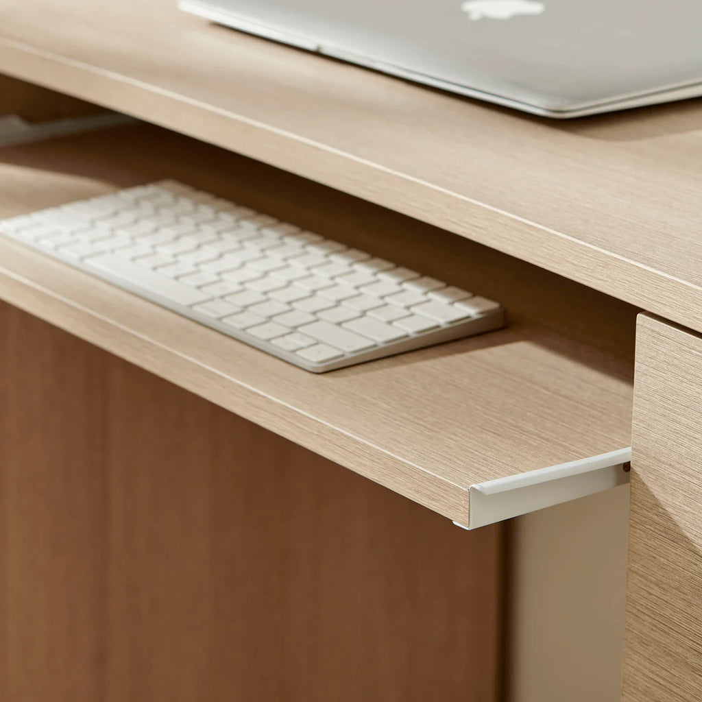 Mirae 55" 6-Drawer Curved Office Desk