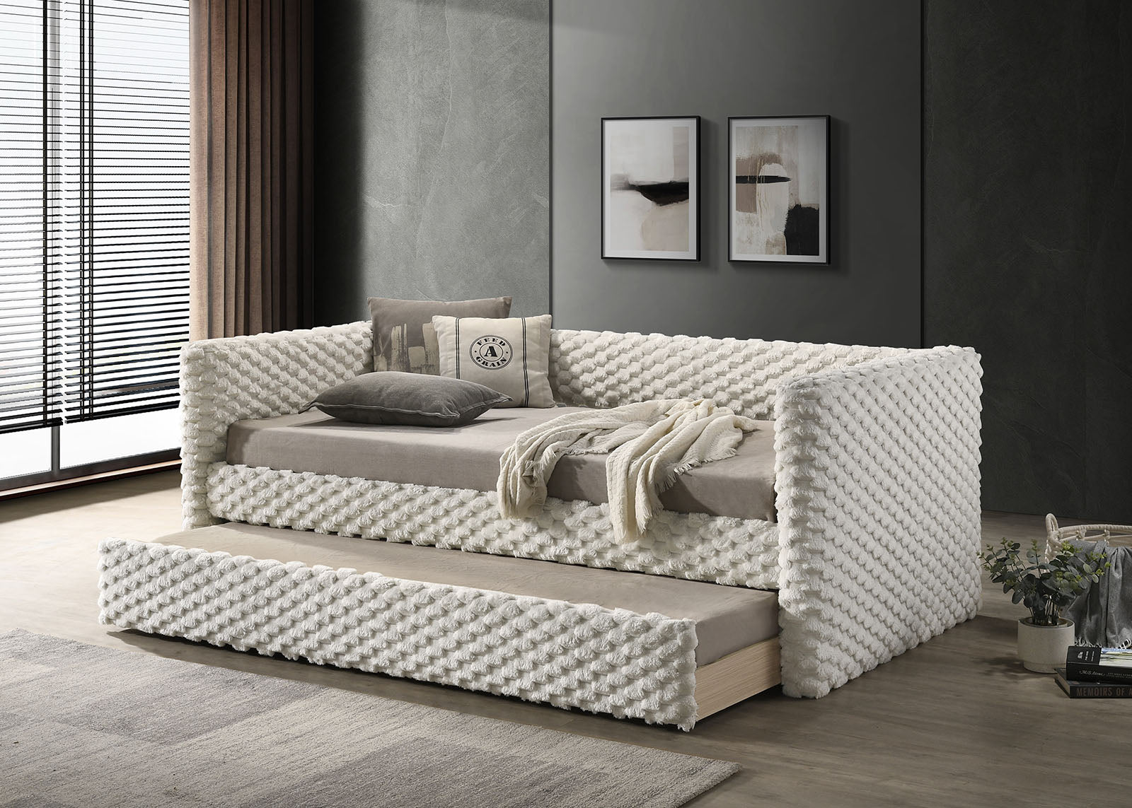 Palmeri Twin Daybed w/ Trundle
