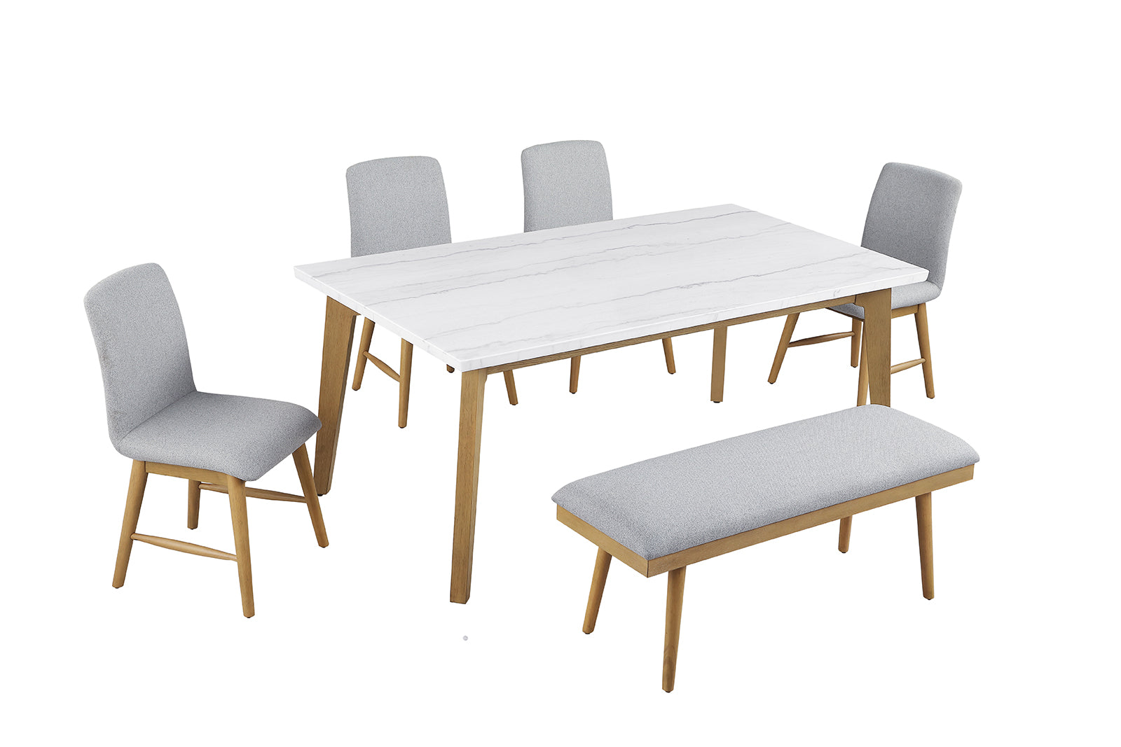 Mandier Rectangular Dining Table