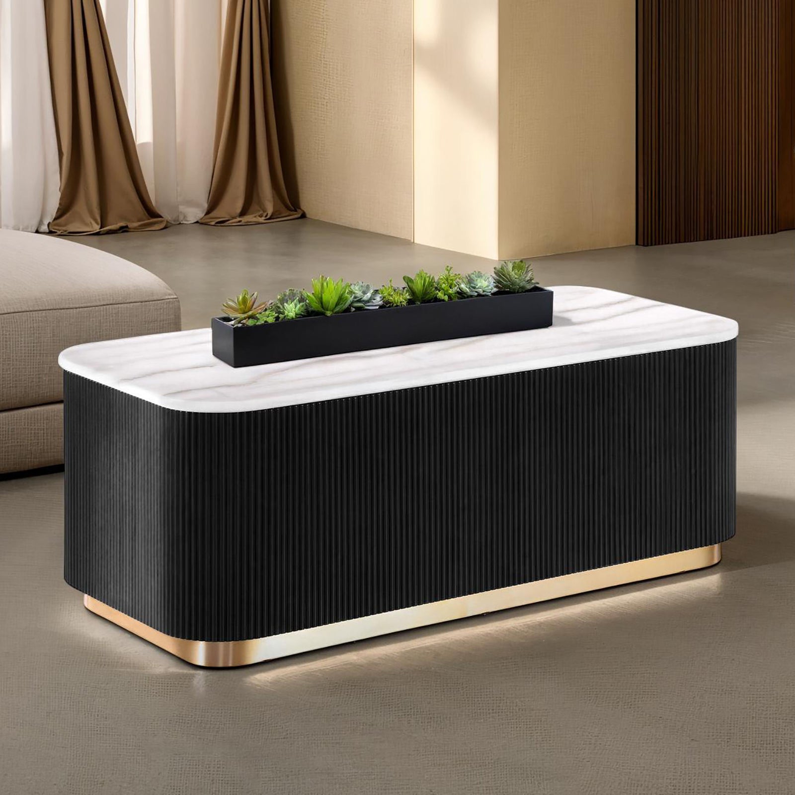Virden Rectangular Cocktail Table