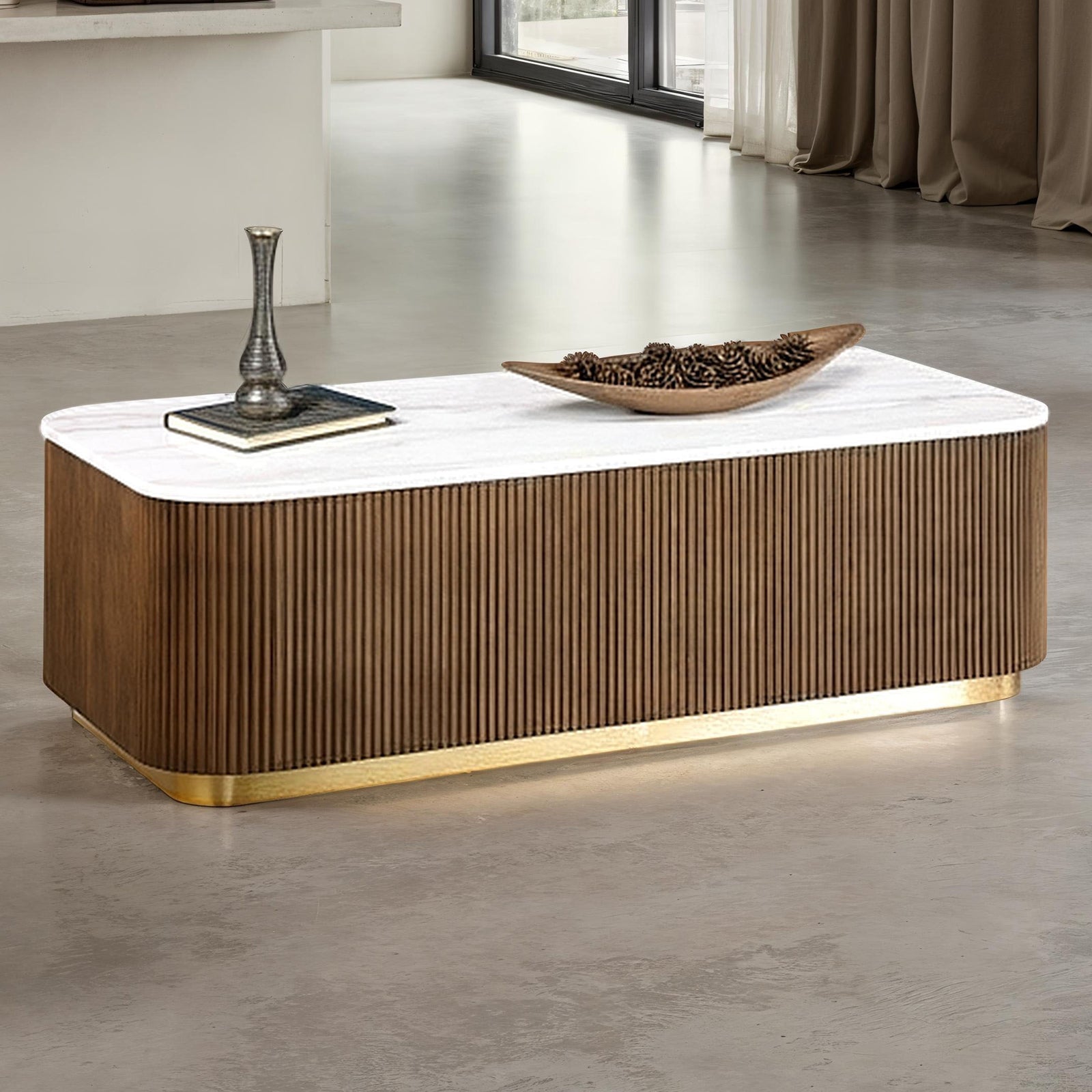 Virden Rectangular Cocktail Table