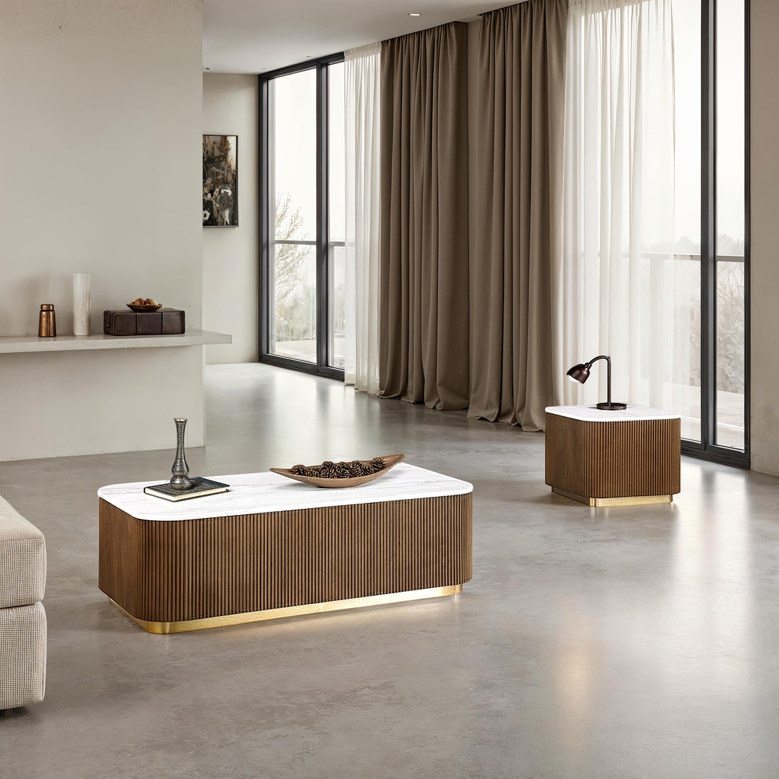 Virden Rectangular Cocktail Table