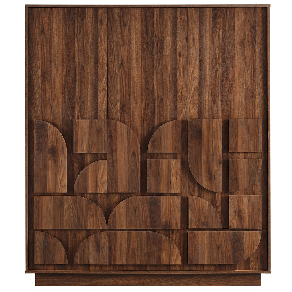 Bulwark 3-Door Wardrobe Closet