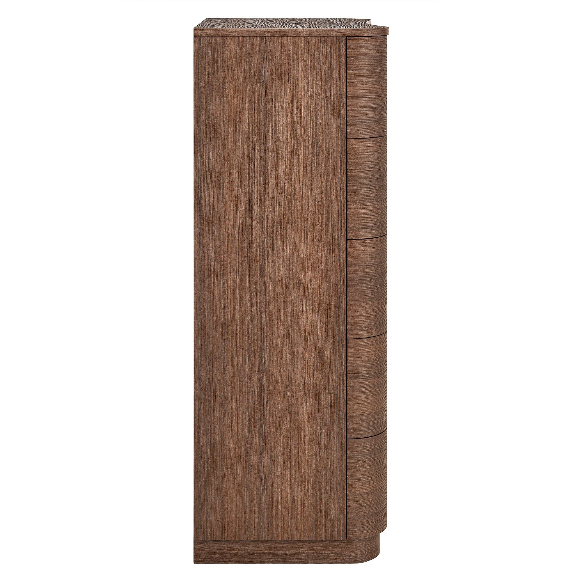 Mirae 5-Drawer Curved Dresser Chest
