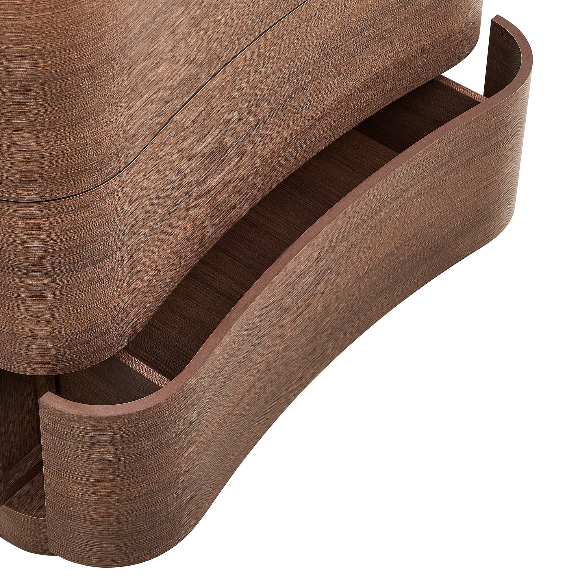 Mirae 5-Drawer Curved Dresser Chest