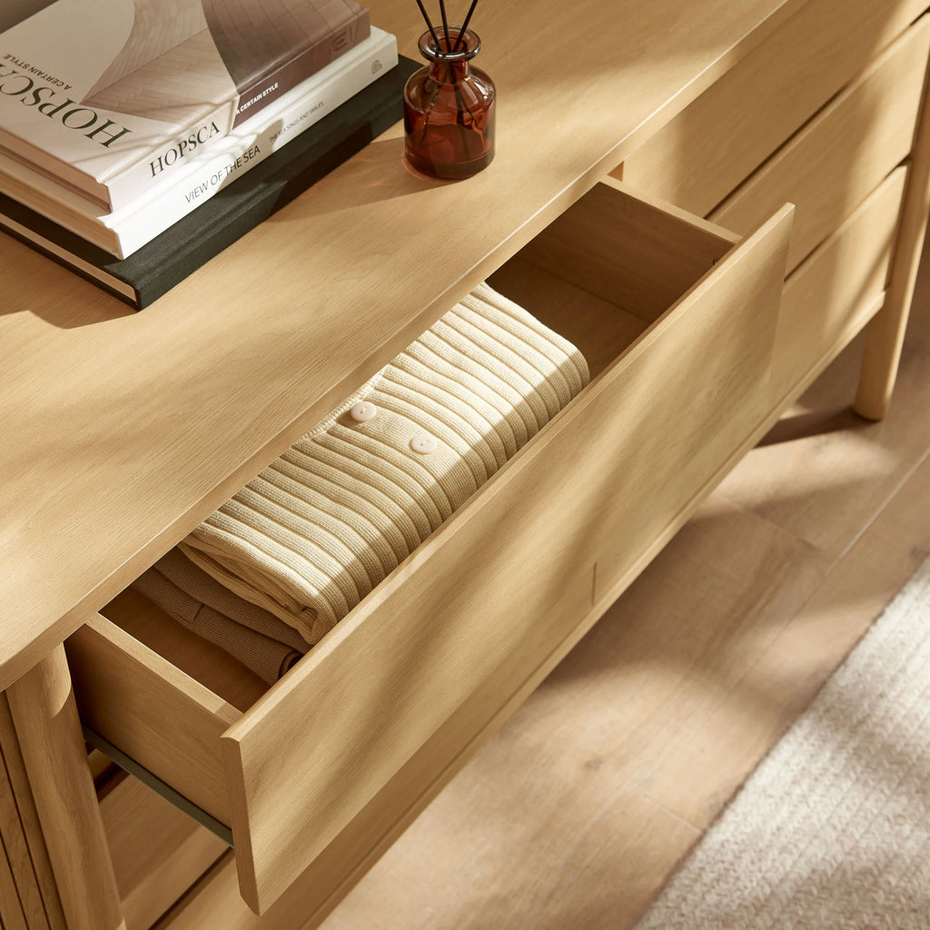 Cadence 6-Drawer Curved Dresser