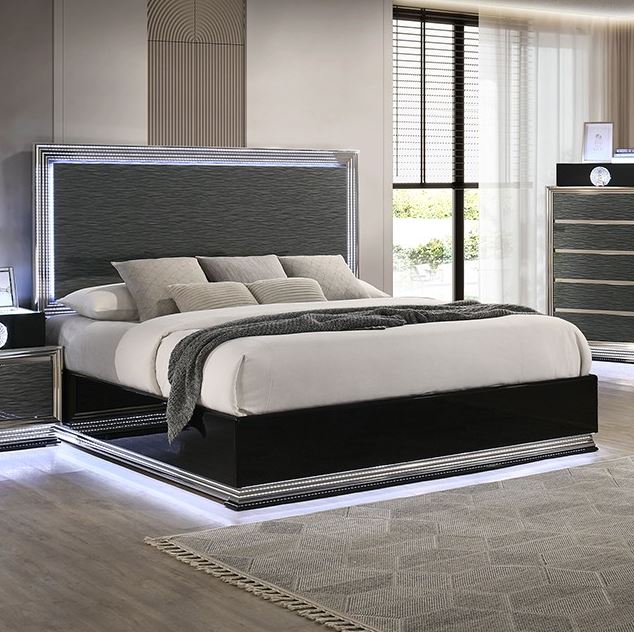 Morah LED Platform Bed