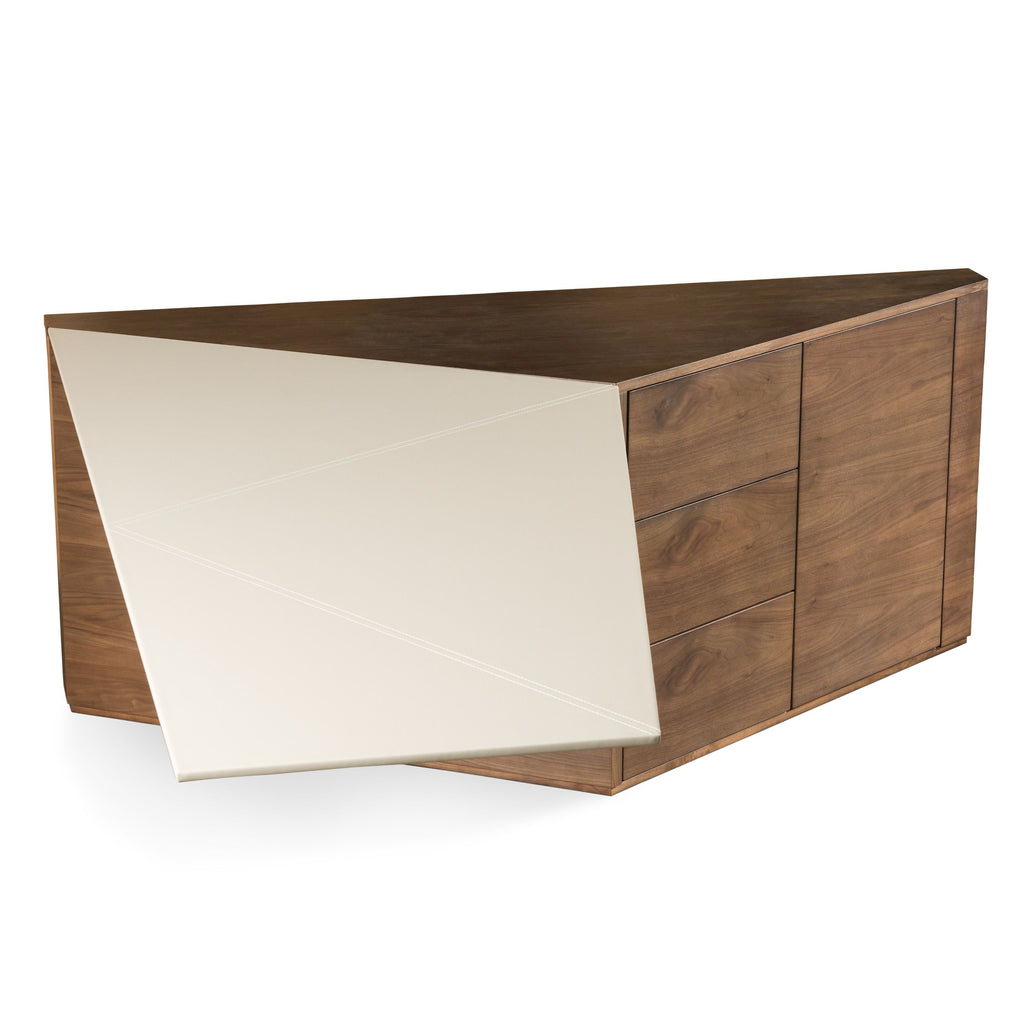 Pilot Modern Leather L-Shape Desk